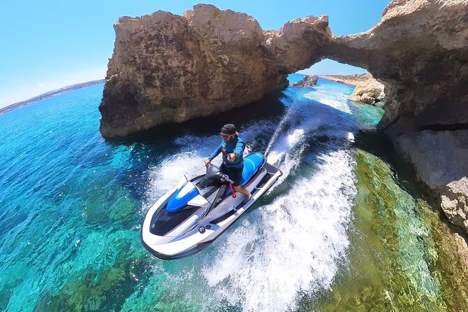 30 minute, Jet Ski Rental Malta - Self guided - No Licence Needed - What the 2024 Wave Runner setup means