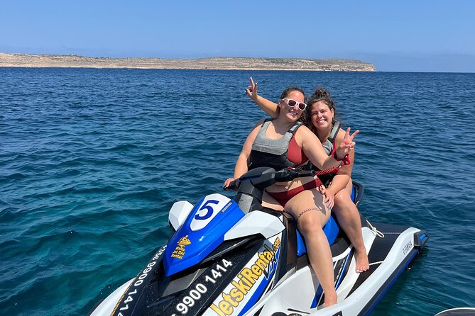 30 minute, Jet Ski Rental Malta - Self guided - No Licence Needed - White Tower Bay and the Rdum il-Qammieh viewpoint