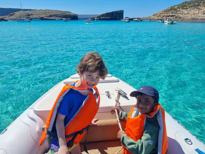 Blue Lagoon, Crystal Lagoon & Comino Caves Private Boat Tour - A fast, private way to see Comino