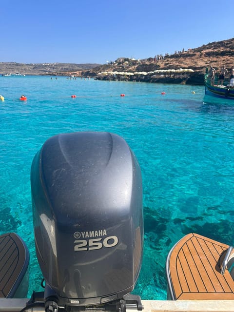 Blue Lagoon, Crystal Lagoon & Comino Caves Private Boat Tour - Santa Marija Bay gives you a quieter pause