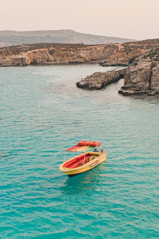 Blue Lagoon: Malta, Crystal Lagoon, Caves, Private Speedboat - Crystal Lagoon: the second swim stop