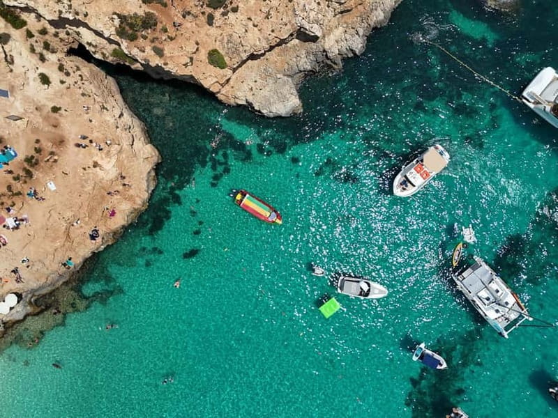 Blue Lagoon:Malta Crystal Lagoon, Comino,Private Speedboat - Key points at a glance