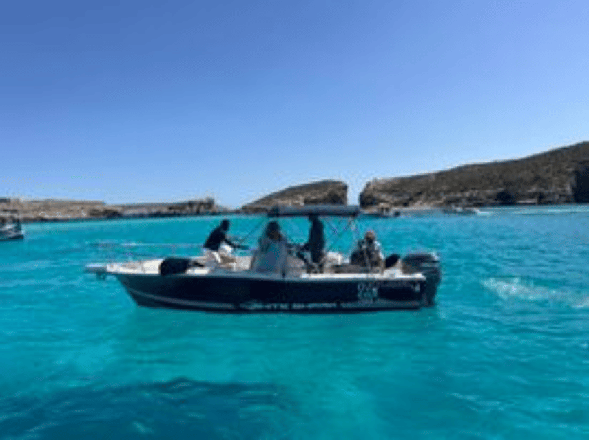 Cirkewwa/Mgarr: Blue and Crystal Lagoon Private Boat Charter - What the two-hour schedule really allows