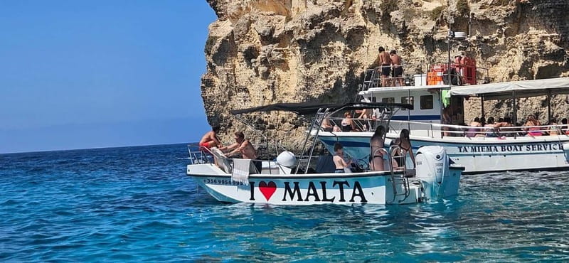 comino and blue lagoon private boat - What the skipper adds to the outing