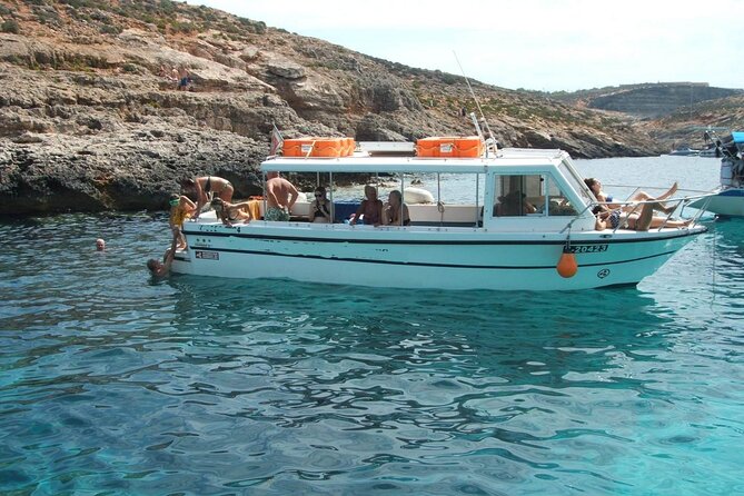 Comino and Gozo Private Boat Tour : Julie Pearl Boat - Gozo’s south coast, from Tal-Halfa to Bemberin