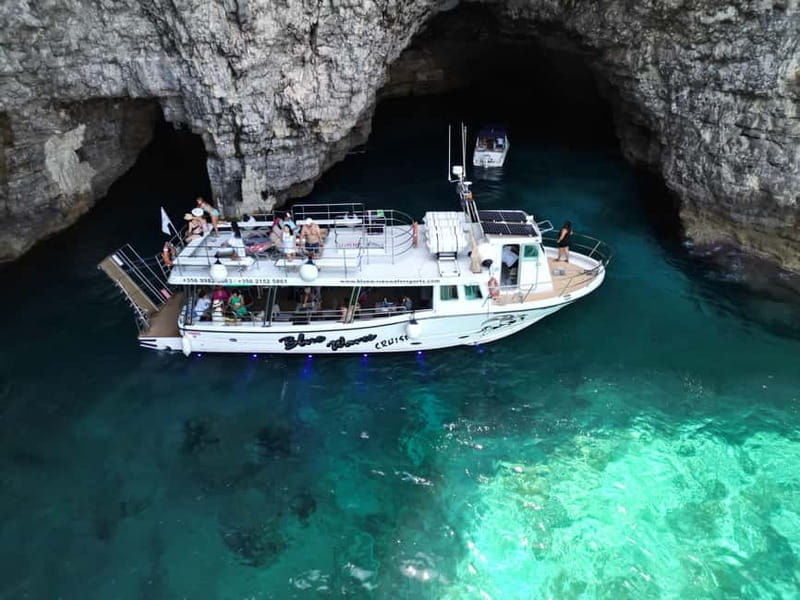 Comino Blue Lagoon & Crystal Lagoon - 3 Bay Cruise - Key points to know