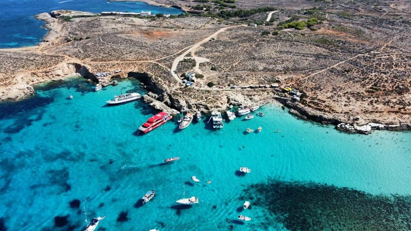 Comino Blue Lagoon & Crystal Lagoon - 3 Bay Cruise - Blue Lagoon gives you two different experiences