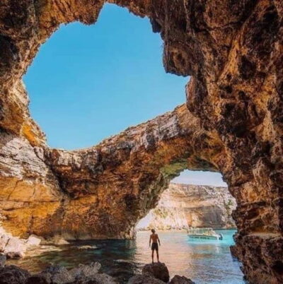 Comino & Gozo: Blue & Crystal Lagoons Cruise with Sea Caves