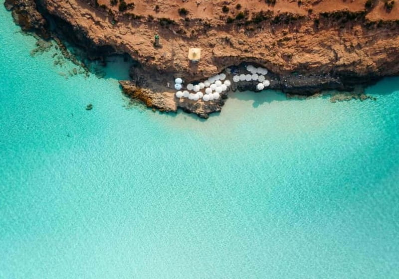 Comino & Gozo: Blue & Crystal Lagoons Cruise with Sea Caves - Blue Lagoon: the main event, with a busy side