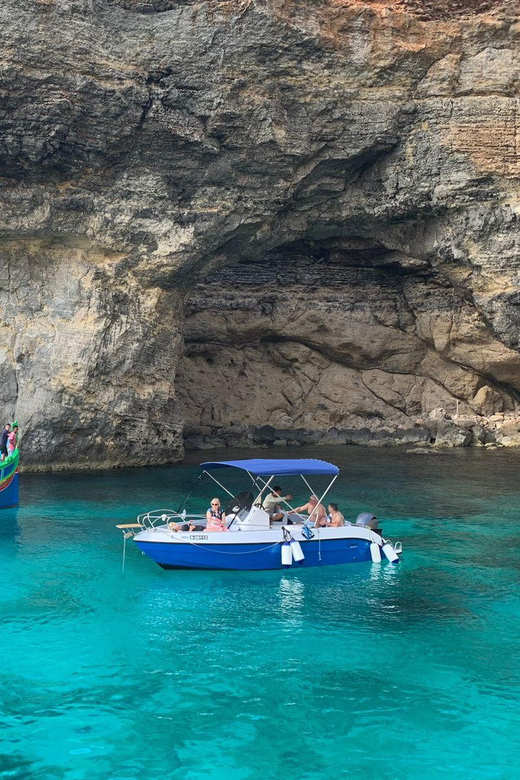 Comino: Private boat tour with Snorkeling activities & caves - Santa Marija Caves, the most unusual stop