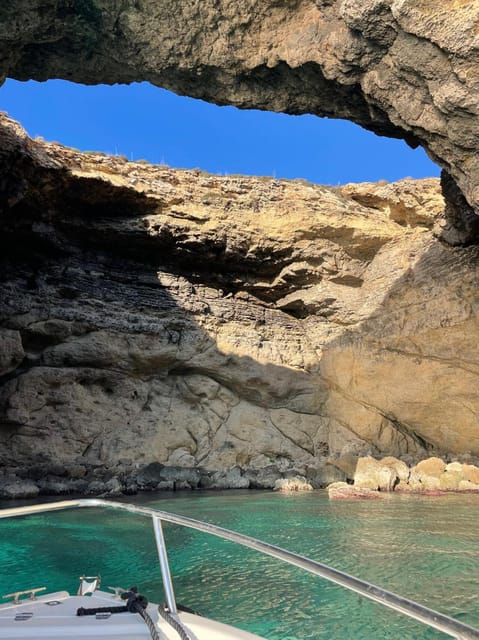 Comino Private Boat Tours: Blue/Crystal Lagoon, Malta & Gozo - Roofless Cave and Comino’s sea caves