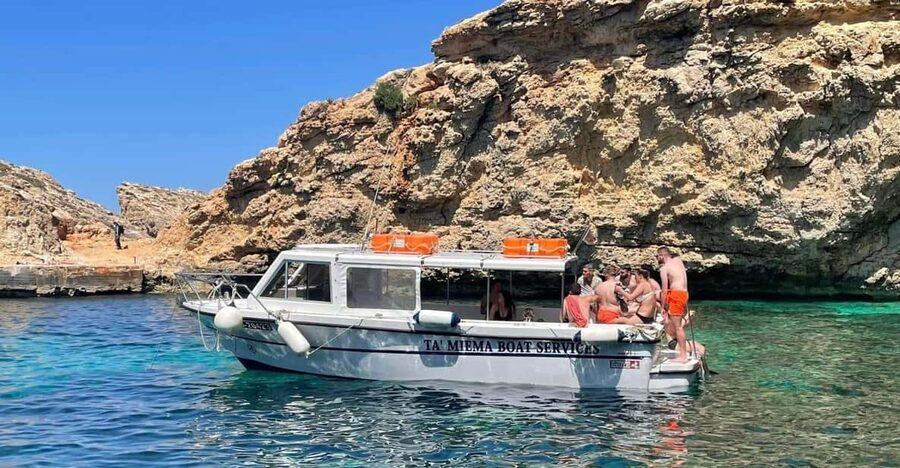 Comino: Private Boat Trips, Swimming stops and Caves Tours - Blue Lagoon: famous, beautiful, and busy