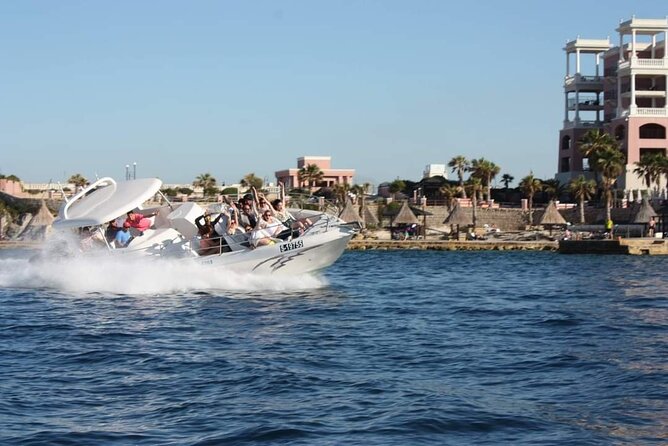 Comino, The Blue Lagoon & Caves Powerboat from St Julian's - Speeding from St Julian’s to Comino