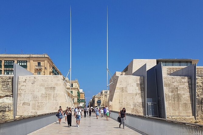 Discover Valletta Half-Day Walking Tour - Walking toward Fort St. Elmo