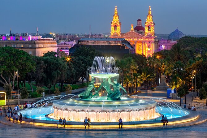 Discover Valletta Half-Day Walking Tour - Auberge de Castille and the climb to Upper Barrakka Gardens