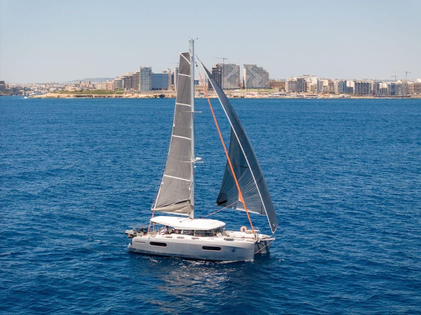 Evening Catamaran Charter - Four hours of swimming, snorkeling, and open water