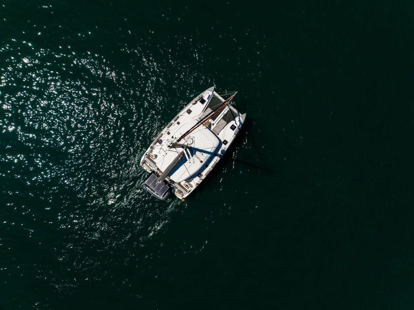Evening Catamaran Charter - What the skipper and booking support add