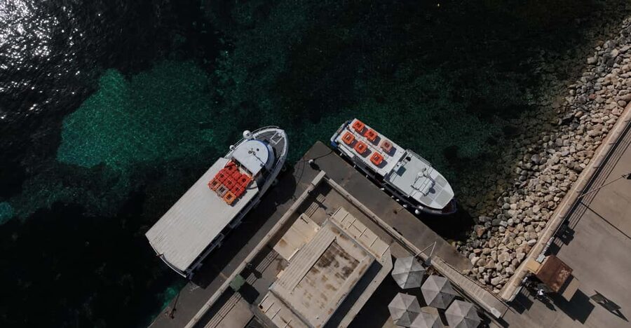 Ferry service to Blue Lagoon (opt. stop in Gozo)& Caves trip - Swimming and snorkeling at Comino