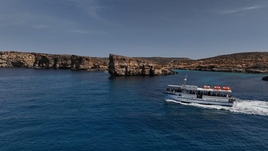 Ferry service to Blue Lagoon (opt. stop in Gozo)& Caves trip - Why the $17 fare can be a good deal