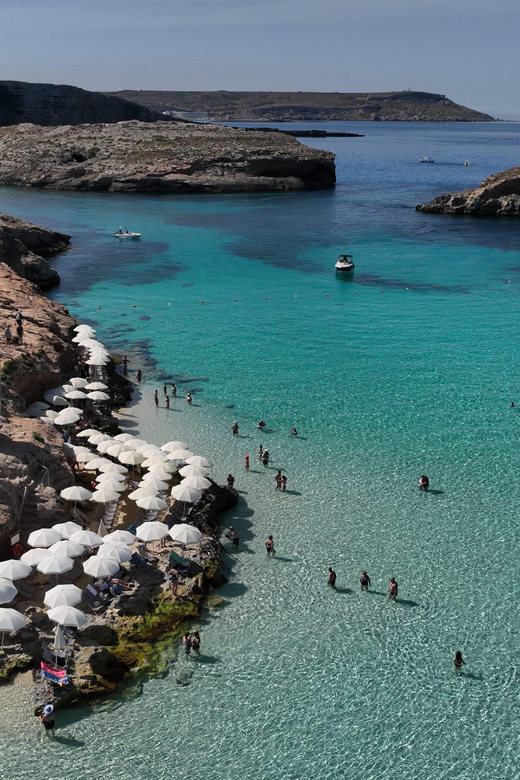 Ferry service to Blue Lagoon (opt. stop in Gozo)& Caves trip - A flexible ferry, not a fixed group tour