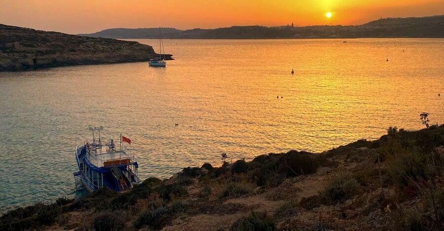 From Bugibba: Blue Lagoon Sunset Cruise - Meeting The Mermaid at Bugibba Jetty