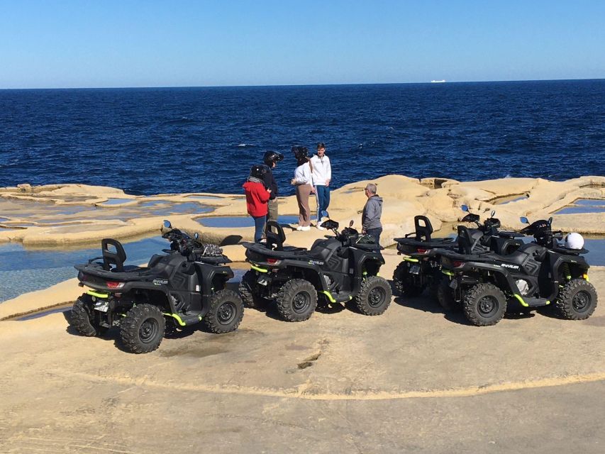From Malta: Blue Lagoon and Gozo Tour w/Quads and Dinner - Comino by boat: caves, Crystal Lagoon, and Blue Lagoon