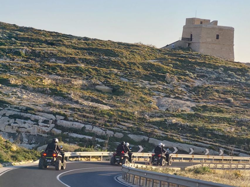 From Malta: Blue Lagoon and Gozo Tour w/Quads and Dinner - Dinner in Sannat and the late return