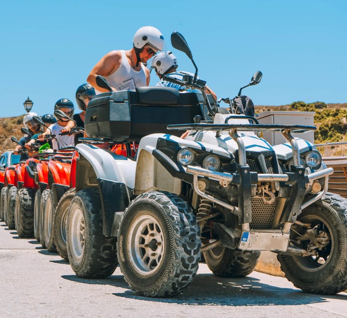 From Malta: Full-Day Gozo Quad Tour with Lunch and Boat Ride - Saltpans, Ghasri Valley, and the quieter center of Gozo
