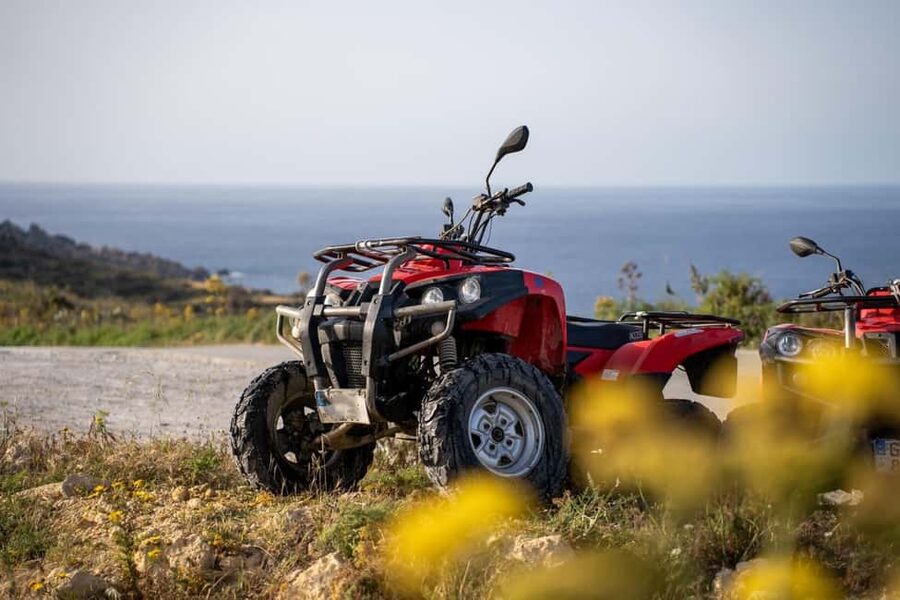 From Malta: Full-Day Gozo Quad Tour with Lunch and Boat Ride - The summer swim stop