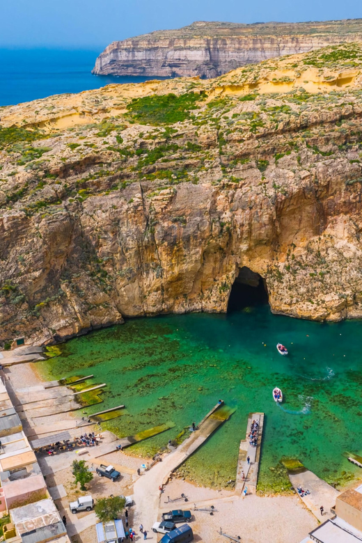 From Malta: Gozo 4x4 Buggy Tour with Lunch and Transfers - Marsalforn and the return via Comino