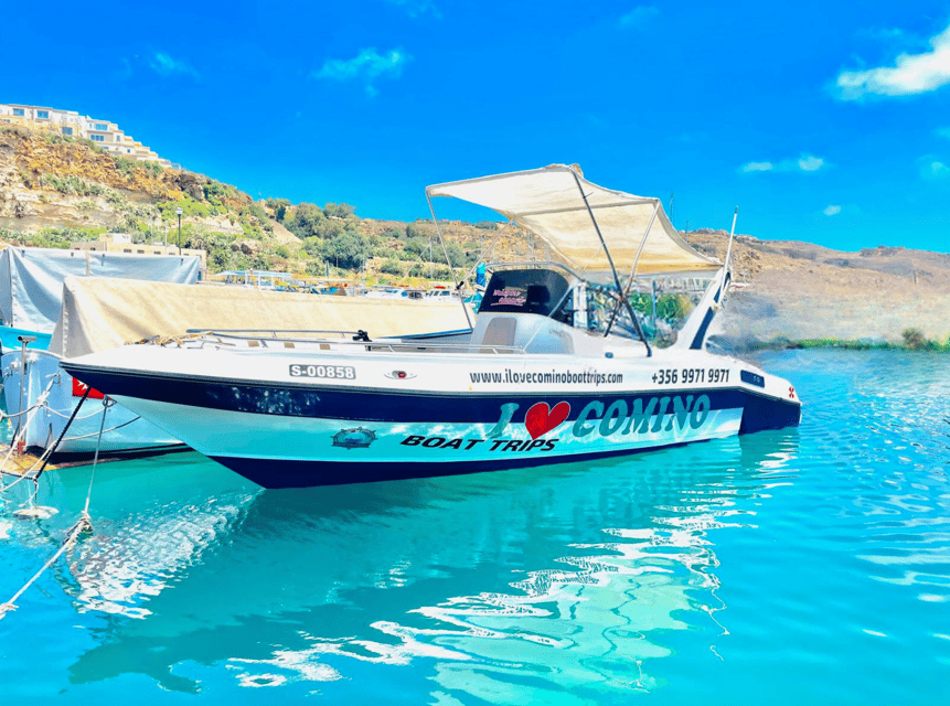 From Malta/Gozo: Comino & Crystal Lagoon Private Boat Trip - Comino’s caves from the sea