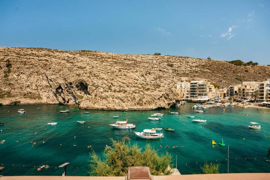 From Malta: Gozo & Comino Quad Bike & Boat Tour with Lunch - Sannap Cliffs and the first open views