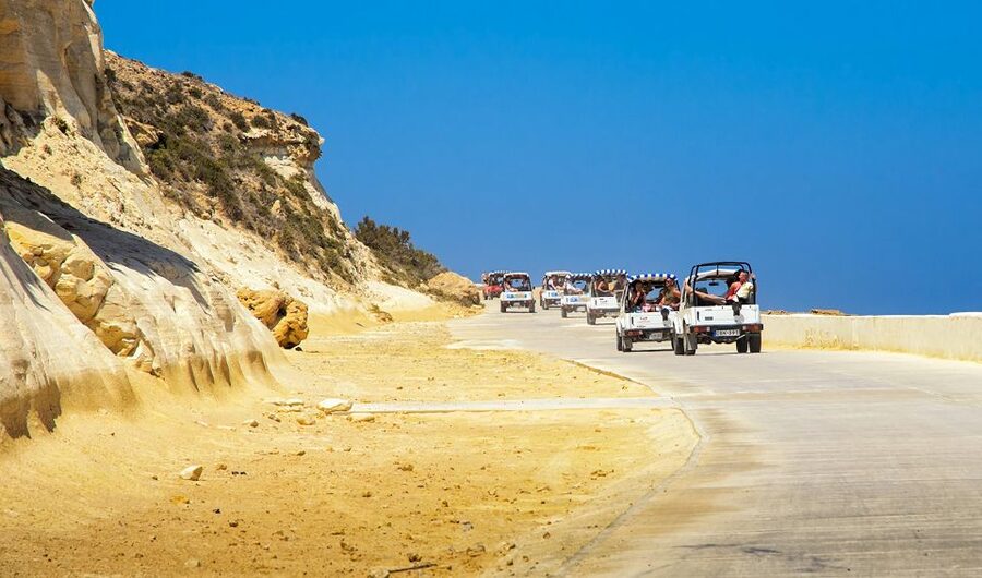 From Malta: Gozo Jeep Tour with Lunch and Transfers - Daħlet Qorrot, Nadur, and Ramla Valley