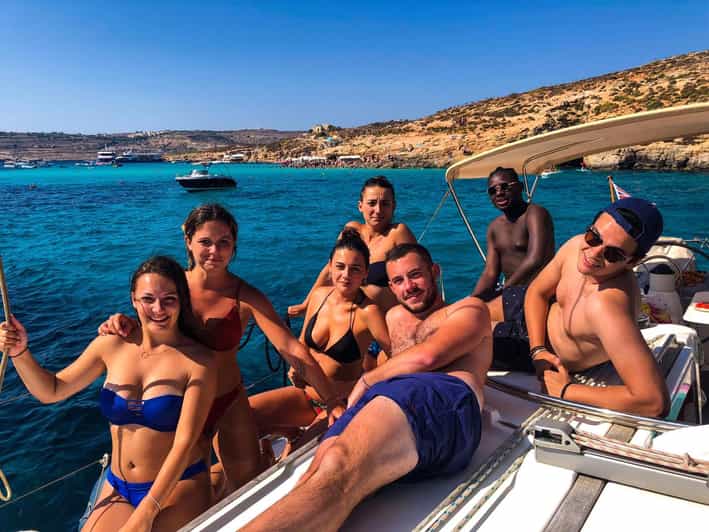 From Marsamxett: Maltese Islands Private Yacht Charter - A flexible route instead of a fixed sightseeing cruise