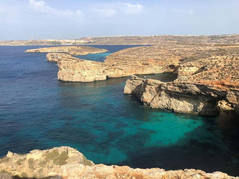 From Sliema/Bugibba: Best of Gozo & Comino Catamaran Tour VT - The return cruise to Malta