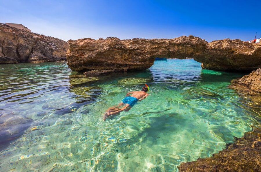 From Sliema: Comino Island and Blue Lagoon Cruise - Returning through Comino’s sea caves