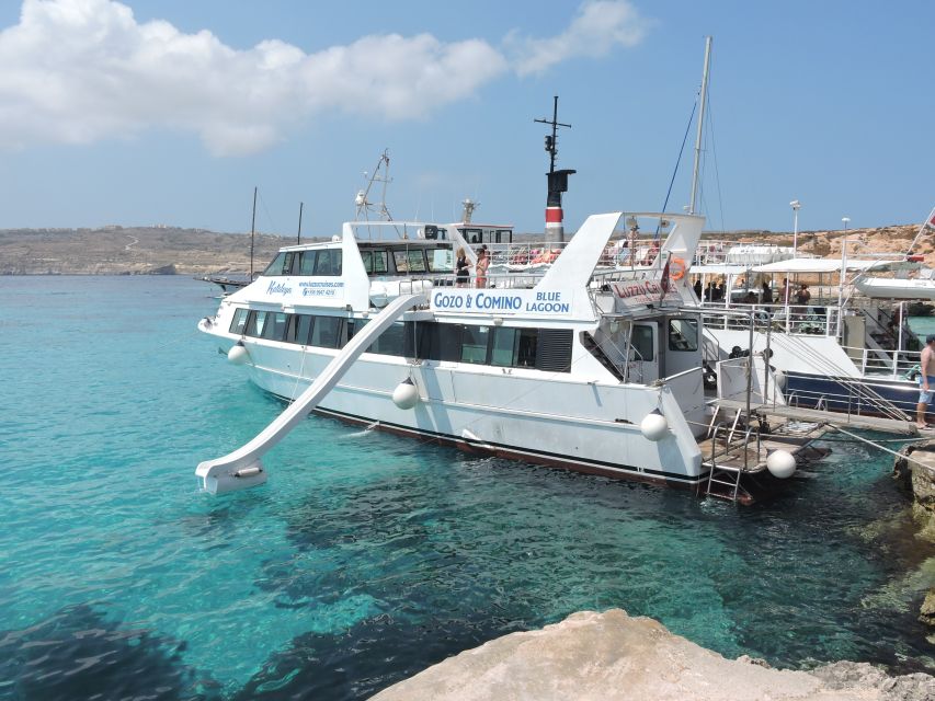 From Sliema: Gozo, Comino and Blue Lagoon Cruise - Qala Belvedere for a quick Gozo panorama