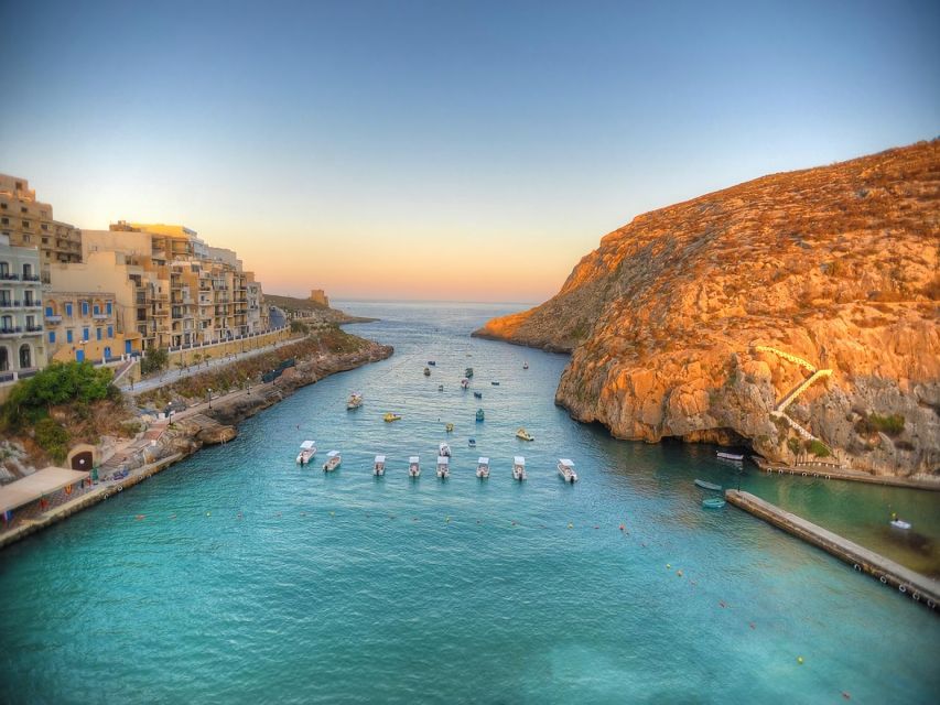 From Sliema: Gozo, Comino & The Blue Lagoon Boat & Bus Tour - Arriving at Mgarr Harbour and crossing Gozo by bus