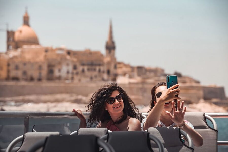 From Sliema: Valletta and the Three Cities Scenic Cruise - Crossing Marsamxett Harbour