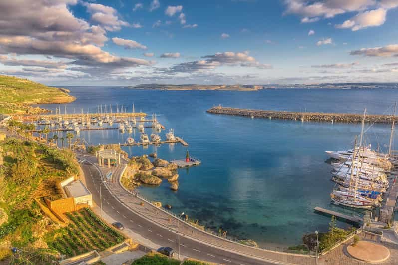 From St. Julian's: Gozo, Comino, Blue Lagoon by Powerboat - Two hours at Mġarr Harbour in Gozo
