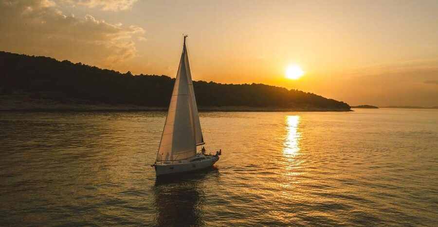 From Valletta: Romantic Sunset Cruise on a Sailing Yacht - Valletta from the water, about one hour
