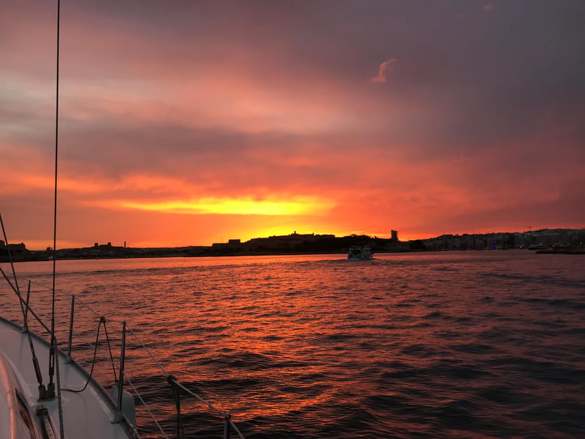 From Valletta: Romantic Sunset Cruise on a Sailing Yacht - Valletta lights and stars on the return