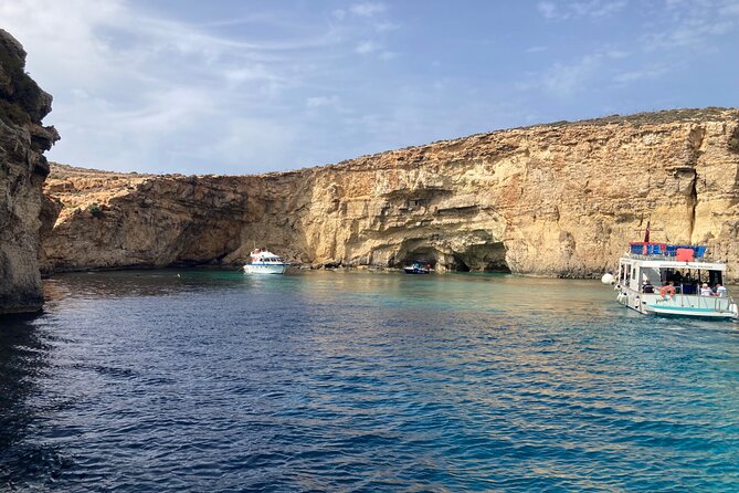 Full Day Private charter to Crystal & Blue Lagoon, Caves & Gozo - A private route through Malta’s clearest water