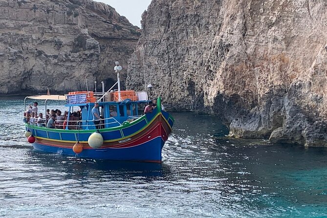 Full Day Private charter to Crystal & Blue Lagoon, Caves & Gozo - Elephant’s Head and the changing coast