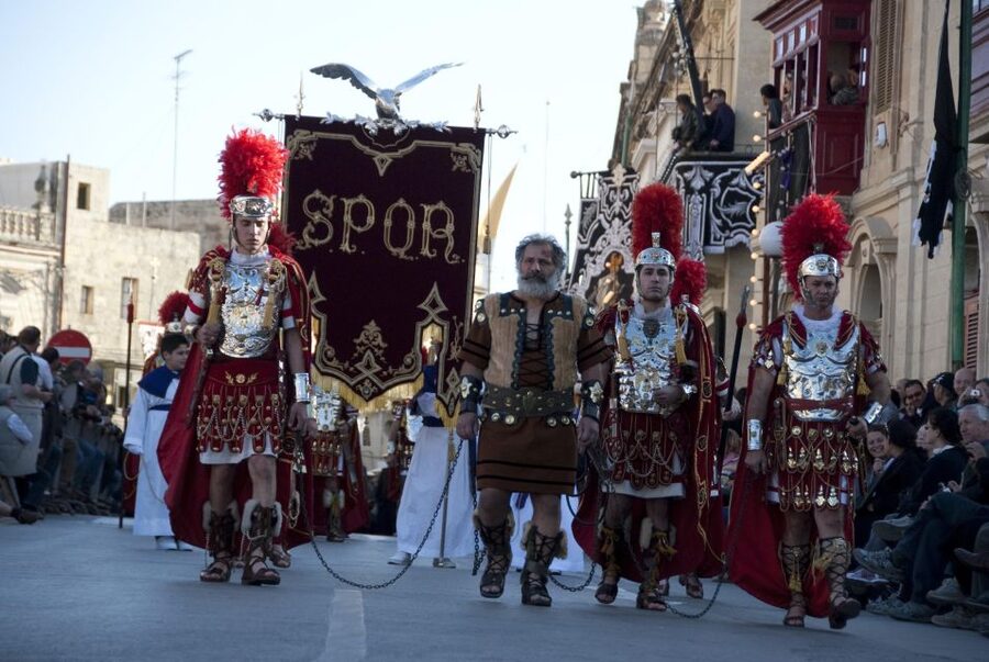 Good Friday Easter Procession with Commentary and Transport - Arriving in a Maltese village in the late afternoon