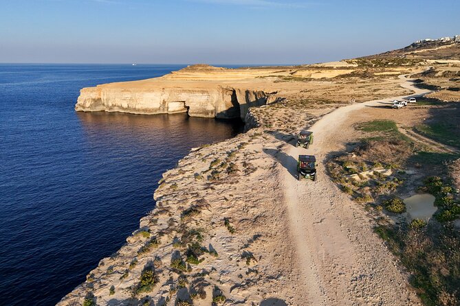 GOZO All Inclusive Self Drive 4x4 Jeep Day or Sunset tour - Dwejra Bay and the Inland Sea