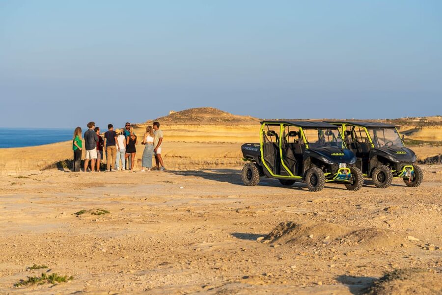GOZO All Inclusive Self Drive Jeep day tour wt Blue Lagoon - Salt pans, Wied Il-Għasri, and Ta’ Pinu