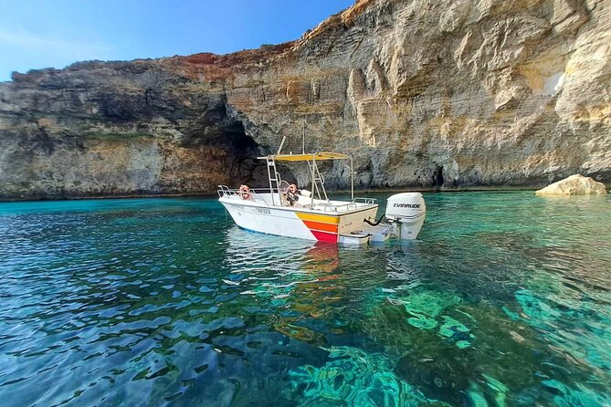 Gozo and Blue Lagoon Private Boat Trips in Comino - A private way to see Comino in two hours