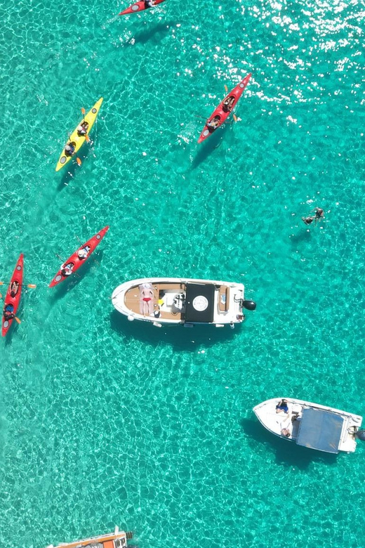 Gozo: Comino and Blue Lagoon Guided Kayaking Adventure - The first paddle and beginner instruction