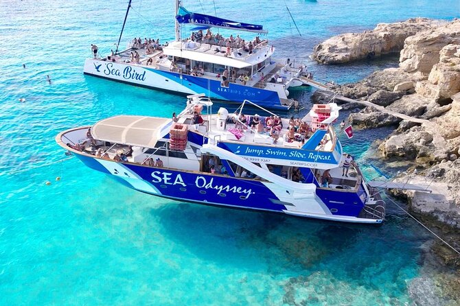 Gozo & Comino Islands, Blue Lagoon & Seacaves Tour - Crystal Lagoon and the sea caves
